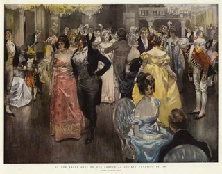 En los primeros días de nuestro siglo, una función social en 1800